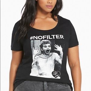 From Torrid: I Love Lucy T-Shirt, Size 5